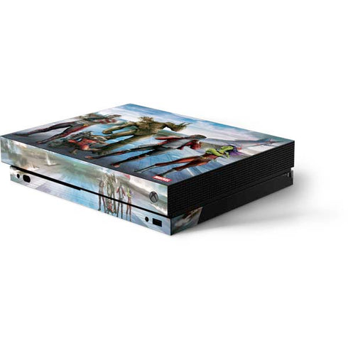 Marvel Guardians of the Galaxy Hero Squad Xbox One X Console Skin